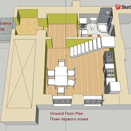 Space Mindaugo 2bdr/2bth/2 Storeys 公寓